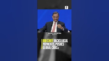 RBI Chief backs local payments, pushes global CBDCs