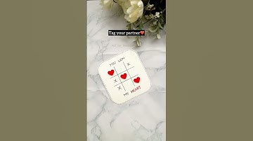 Handmade card for your loved ones | easy gift card ideas #diy #craft #handmade #love #gift #couple