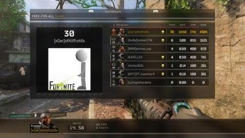 Call of Duty®: Black Ops 4My fastest FFA round ever