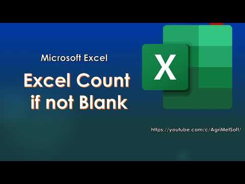 Excel Countif Not Blank | Countif Not Equal To Blank