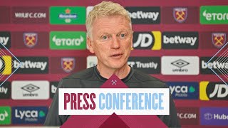 &quot;I&#39;ve enjoyed my time at West Ham,&quot; | David Moyes Press Conference | West Ham v Manchester City