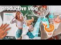 productive day in my life | zoom class, to-do lists, walks, nordstrom haul, boba date & more!