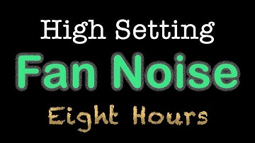 Box Fan Noise - 8 Hours for Sleep