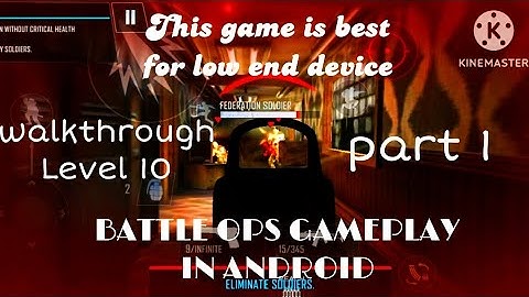 Battle OPS GAMEPLAY Walkthrough Part 1