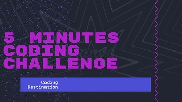 5 minutes coding challenge "FizzBuzz"