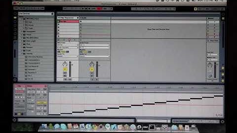 TouchOSC + Ableton = Step Sequencer