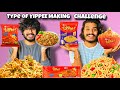 Type of yippee making challenge   cook with fun