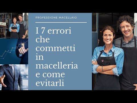 Video: Come Nominare Una Macelleria