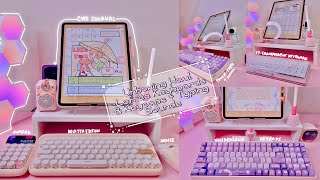 Unboxing Lofree Retro Keyboards & Keycaps 1% Transparent, Milktea, Tofu, Wonderland Typing Sounds