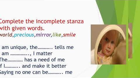 English C6 I Am Happy With Who I Am poemTime 26min 15sec