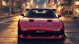 Taking a Mazda RX-7 FC3S Wangan for a Drive at 8 o'clock in the Morning