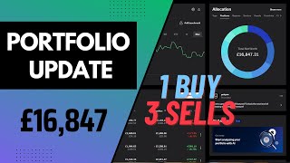 £16,847 Dividend Portfolio Update  1 Buy & 3 Sells