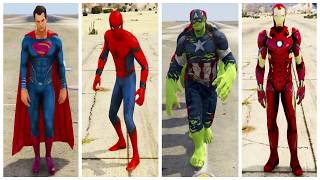 Spider-Man vs GTA 5 Train #321