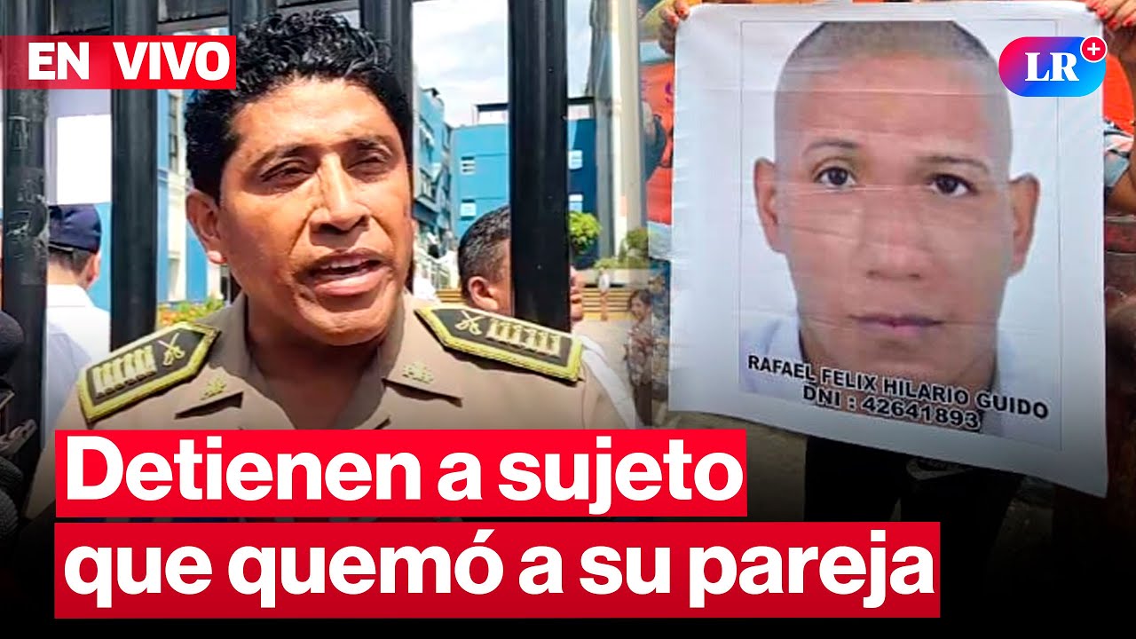 🔴 Detienen a hombre acusado de quemar a su pareja en Navidad | #EnVivoLR