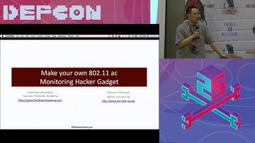 Packet Hacking Village 2017 - MAKE YOUR OWN 802.11AC MONITORING HACKER GADGET BY THOMAS D