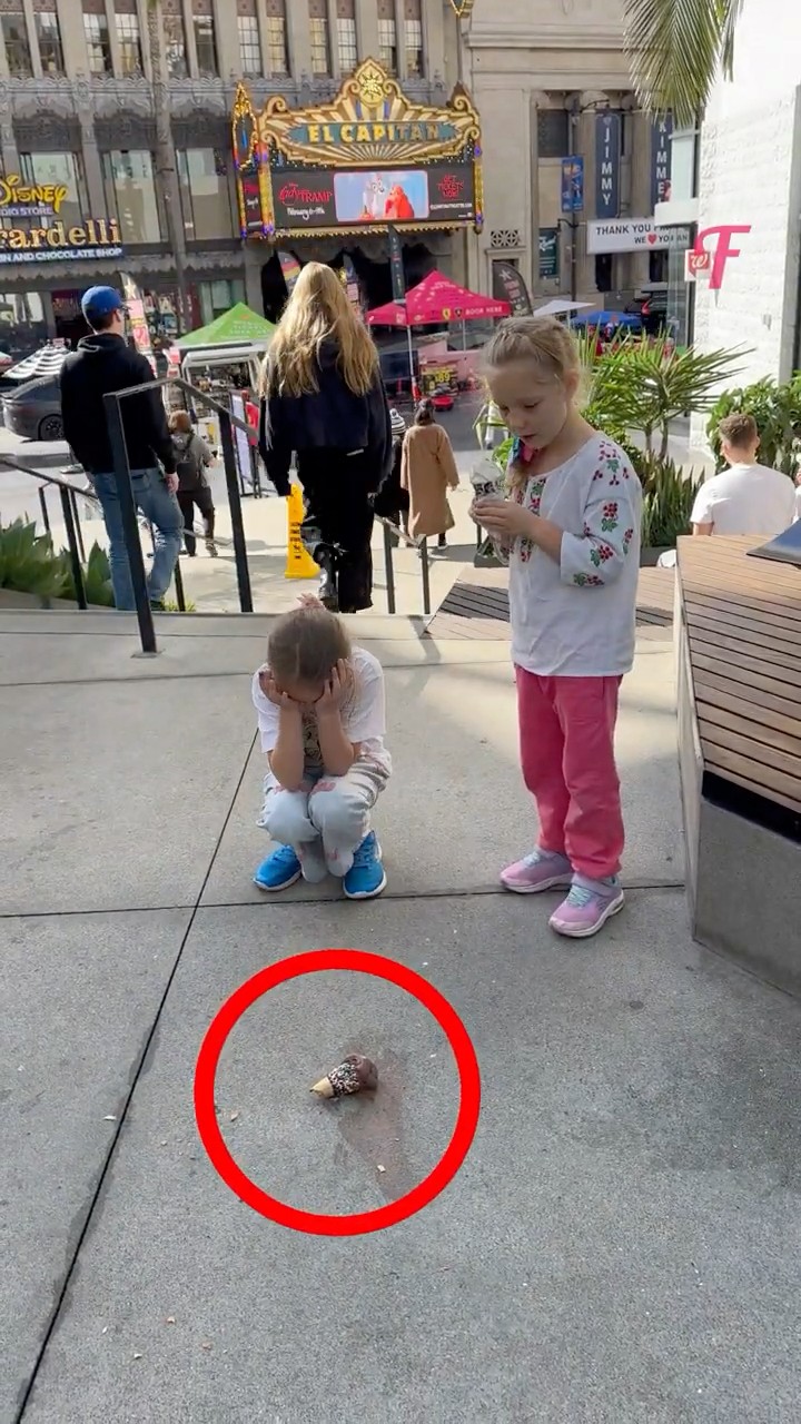 She Lost Her Ice Cream But Friendship Saved the Day! #shorts