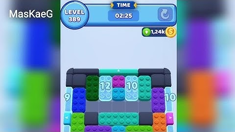 Color Block Jam Level 389 Walkthrough Solution