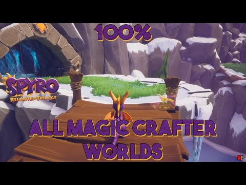 Spyro The Dragon - Magic Crafter Worlds Worlds 100% Guide