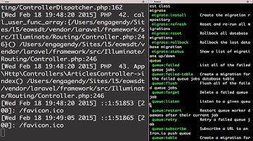 Laravel 5 fast introduction part 3 of 3 in arabic