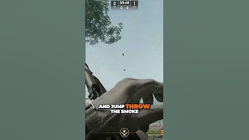 CS2 Ancient - Deep CT Smoke on B Site - #Cs2 #CounterStrike