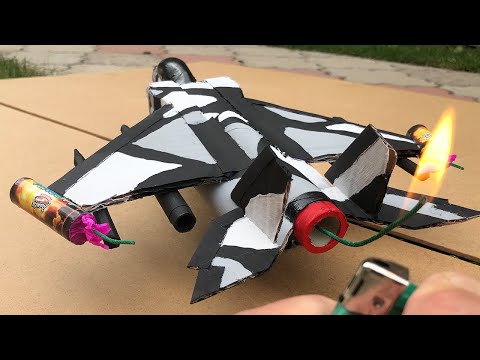 How to make a Jet Fighter from Cardboard DIY