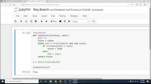 Algoritma Pemrograman (Pencarian Sequential pada Python)