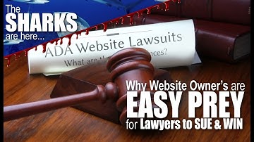 ADA Website Compliance Lawsuits Raising - FREE Accessibility Audit