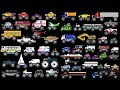 Monster Vehicles Collection - Monster Trucks - The Kids' Picture Show (Fun & Educational)