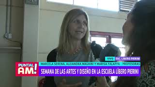 Semana de las Artes y Diseño en la escuela Líbero Pierini