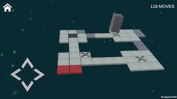 Bloxorz: Hard and Smart Puzzle