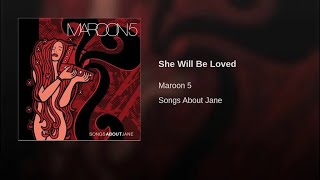 Maroon 5 - She Will be Loved (slowed reverb)(lyrics)