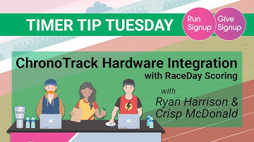 ChronoTrack Hardware Integration with RaceDay Scoring