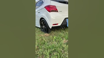 Onix com escape direto + filtro esportivo SO O CANO!