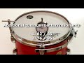 Bdc drum tuning lab 12 tom part 2