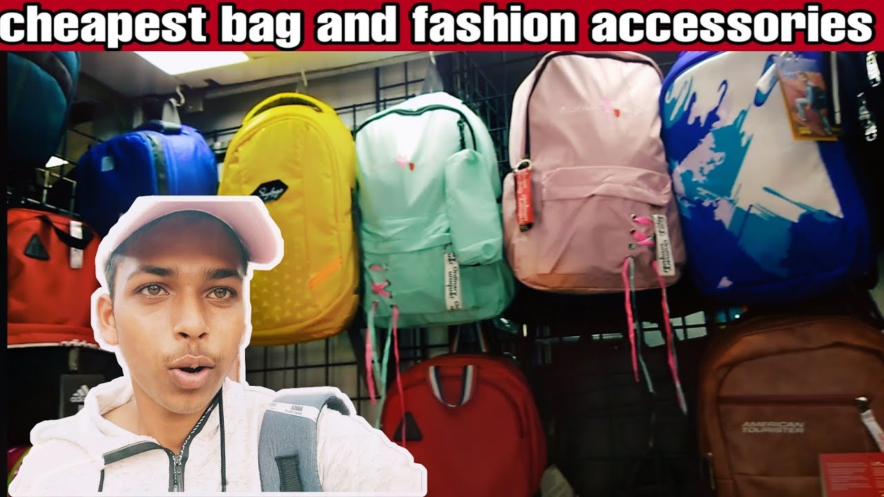 Cheapest bag market in mumbai fashion market Nike , Adidas bag