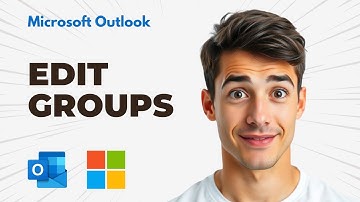 Groepen bewerken in Outlook | Leden toevoegen en verwijderen uit groepen (de eenvoudigste manier)...