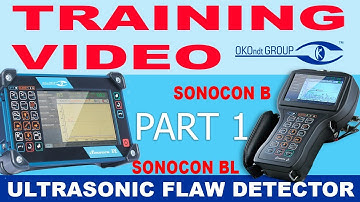 Ultrasonic Flaw Detector Sonocon B & BL. Part 1 Interface Concept
