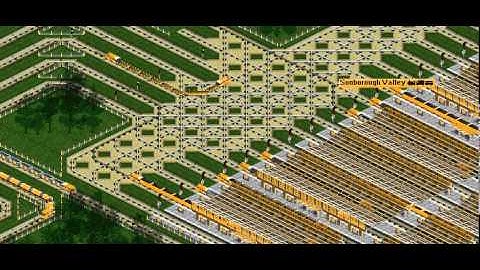 OpenTTD Mega Station pathfinding