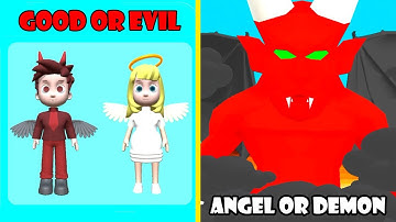 Good or Evil vs Angel or Demon - All Levels Passed, Mobile Gameplay on Android, iOS | TOP Games