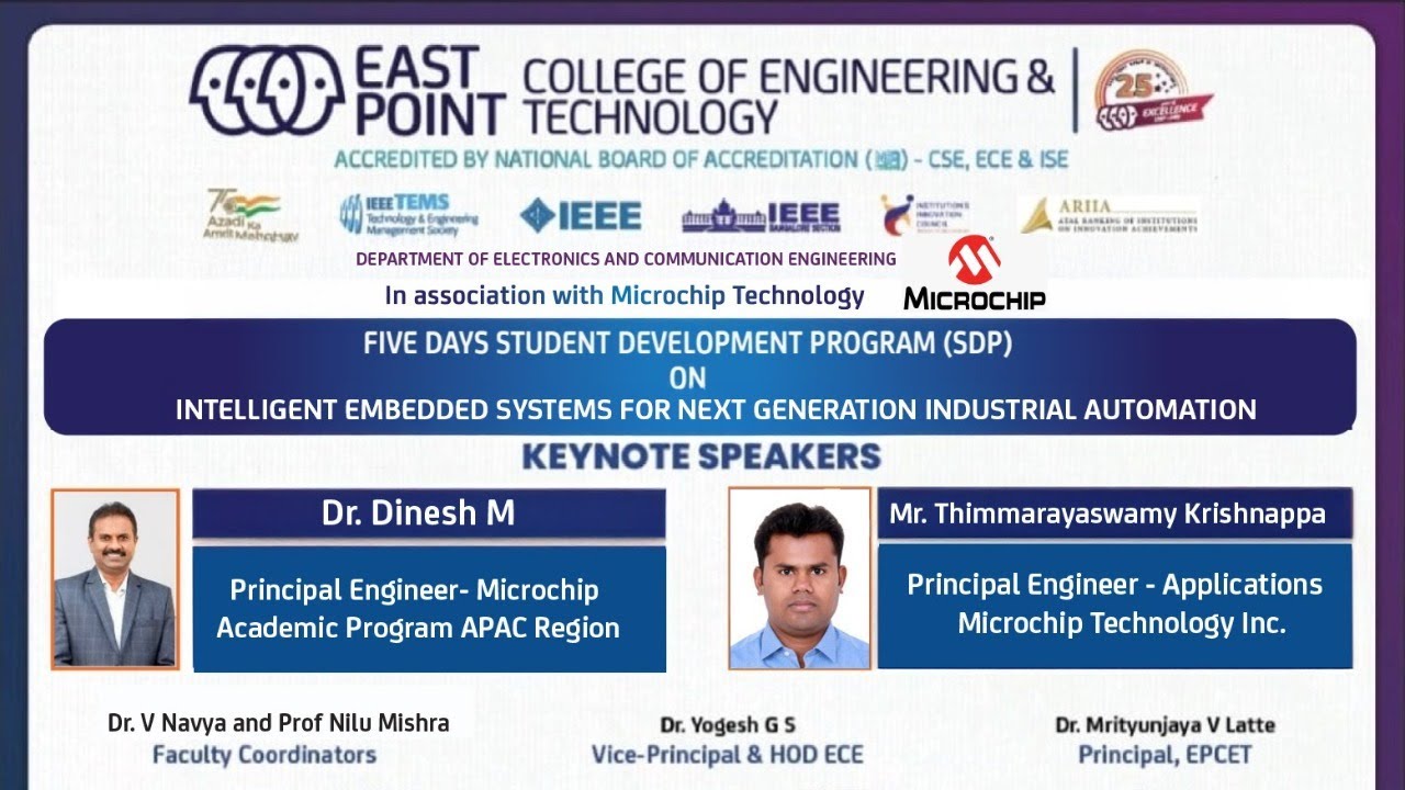SDP on Intelligent Embedded System for Next Generation Automation, ECE ...