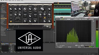 Tutorial Universal Audio Filter Moog Furia Español | Melodic Techno