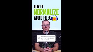 How to normalize audio files with Audacity screenshot 2