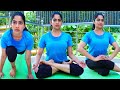 എന്‍റെ സൗന്ദര്യ രഹസ്യം യോഗ | Basic Morning Yoga Poses For Beginners At Home | Swasika Vijay