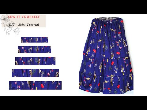 Video: Step-by-step Master Class On Sewing A Bright Gypsy Skirt