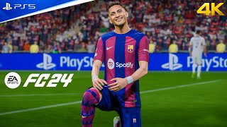 FC 24 - Barcelona vs PSG - UEFA Champions League Final - PS5™ Gameplay [4K60]