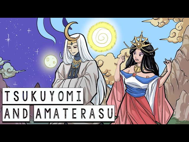 Tsukuyomi and Amaterasu - The Creation of Day and Night - Japanese Mythology - See U in History class=