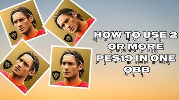 How to use two or more PES 2019 accounts in one obb file || Malayalam tech master