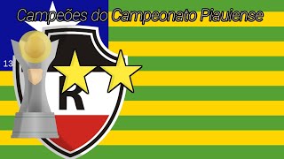 Campeões do Campeonato Piauiense (1916-2024)