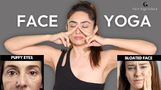 Say Goodbye to Puffiness with Energizing Face Yoga!