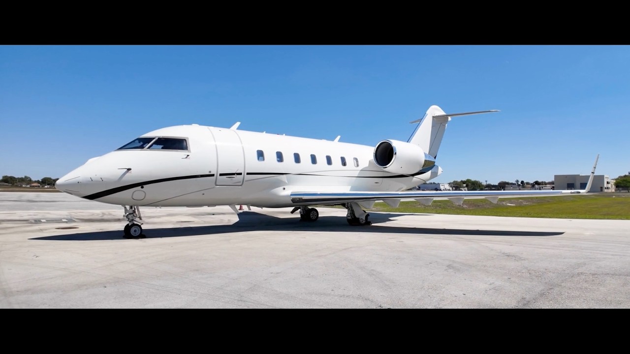Bombardier Challenger 605 S/N 5870 - YouTube
